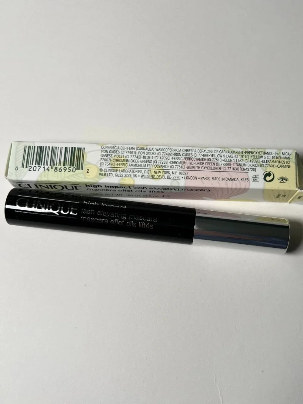 Clinique High Impact Lash Elevating Mascara 01 Black Full Regular Standard Size